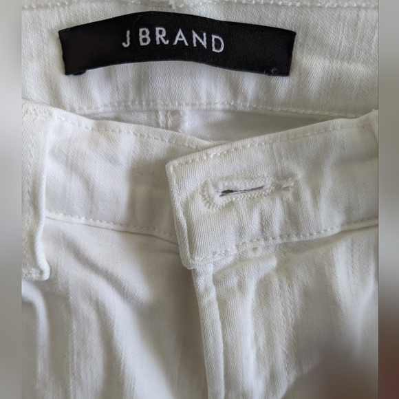 J Brand White Skinny Jeans 24 - Picture 3 of 5